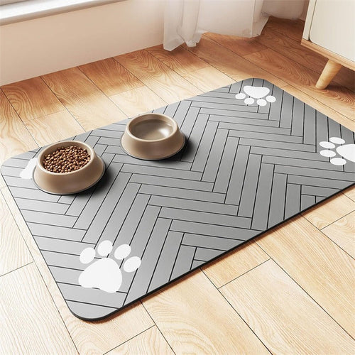 Dirt-Resistant Diatom Pet Feeding Mat