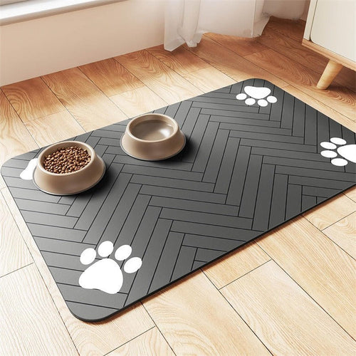 Dirt-Resistant Diatom Pet Feeding Mat