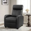 Reclining Leather Home Theater Chair