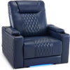 Reclining Leather Home Theater Chair