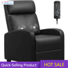Reclining Leather Home Theater Chair