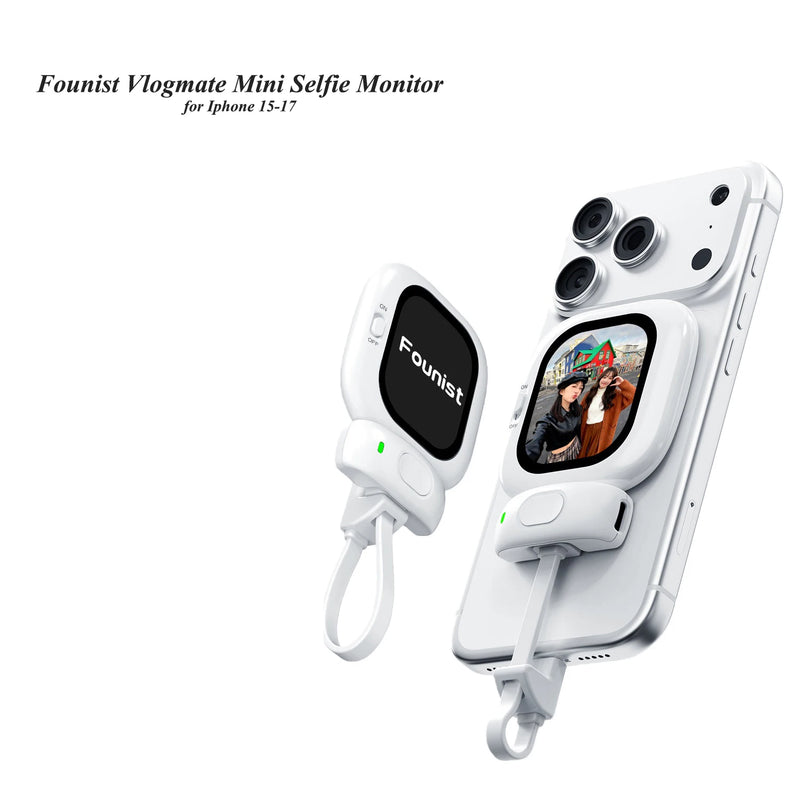 VlogView™ Selfie Monitor 📱✨ — See Yourself on Back Camera