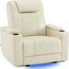 Reclining Leather Home Theater Chair