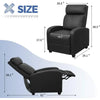 Reclining Leather Home Theater Chair