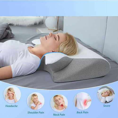 Ergonomic Bamboo Contour Pillow